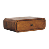 Liora – Table de chevet murale en bois miel